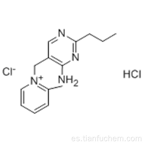 Cloruro de 1 - ([4-amino-2-propil-5-pirimidinil] metil) -2-metilpiridinio CAS 137-88-2